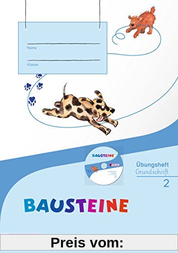 BAUSTEINE Sprachbuch - Ausgabe 2014: Übungsheft 2 GS mit Lernsoftware
